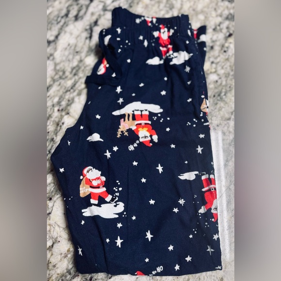 Old Navy Other - Old Navy Men’s Christmas Santa Pajama Bottoms Dark Navy Blue Size XS